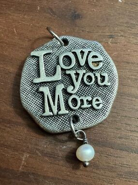 Jewel Kade JK Thirty One Love You More Pendant w/Small Pearl Accent